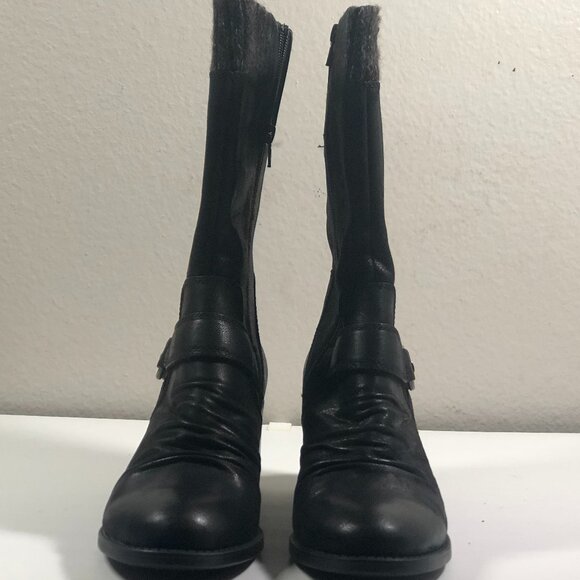 BARETRAPS BLACK AND BROWN HIGH HEELS,-#017 - Picture 2 of 13